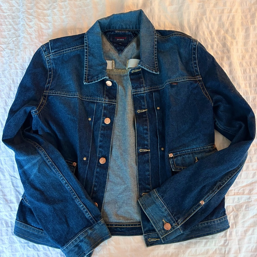 Tommy Hilfiger Jean Jacket Size Large Vintage